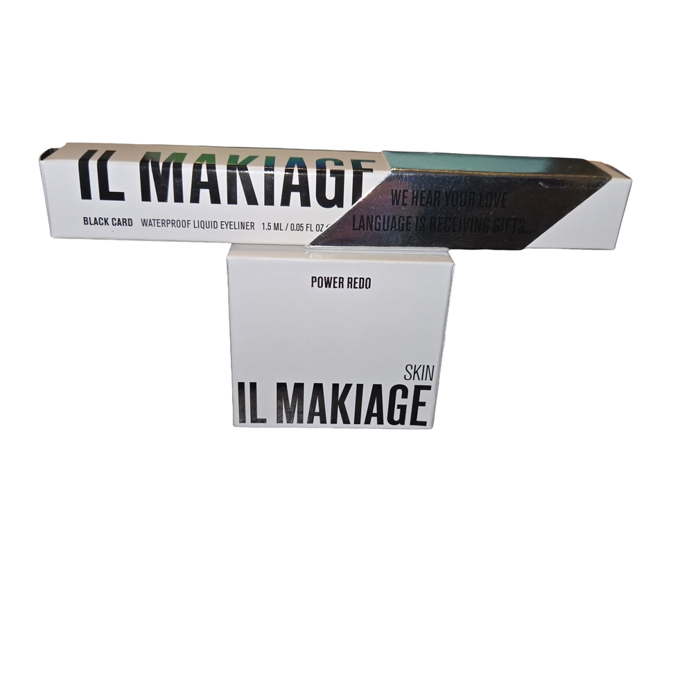 IL MAKIAGE Black Card Eyeliner and Power Redo Skin Set